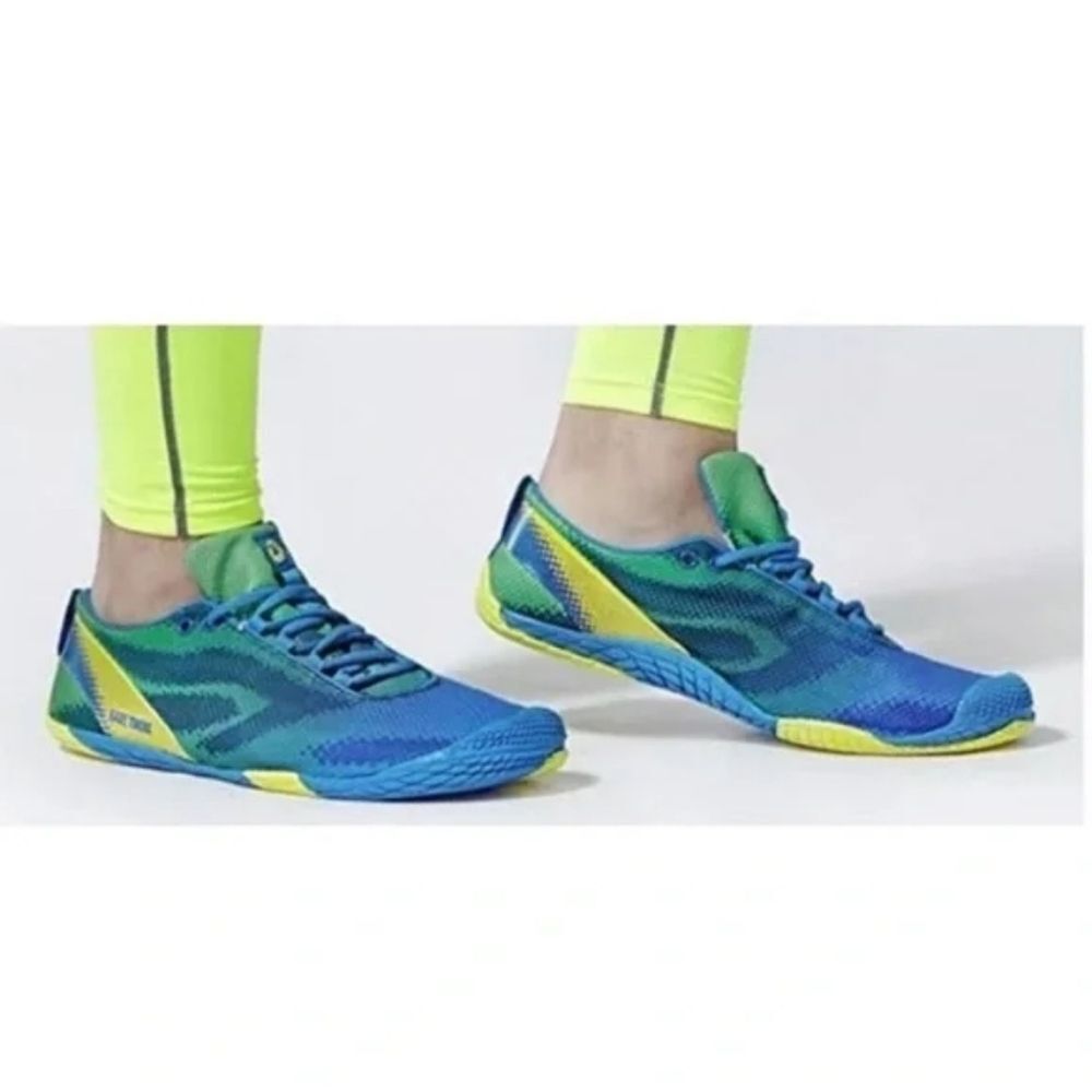 Tesla Men’s Minimalist Trail Running Shoes - Blue - Size 10.5 | Zero Drop